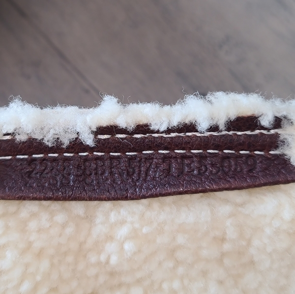 πRAREπ FENDI SHEARLING LEATHER BAG - Picture 13 of 14